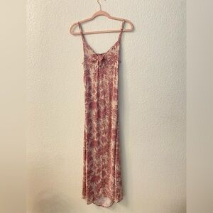 NWT Chaser Pink Tropical Maxi Dress